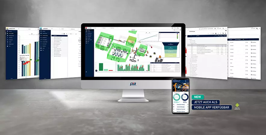 Anwendungen der PIA Industrial App Suite PIA 